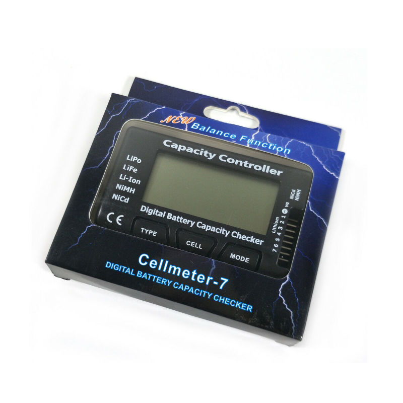 CellMeter-7 2-7S Digital Battery Capacity Checker Controller