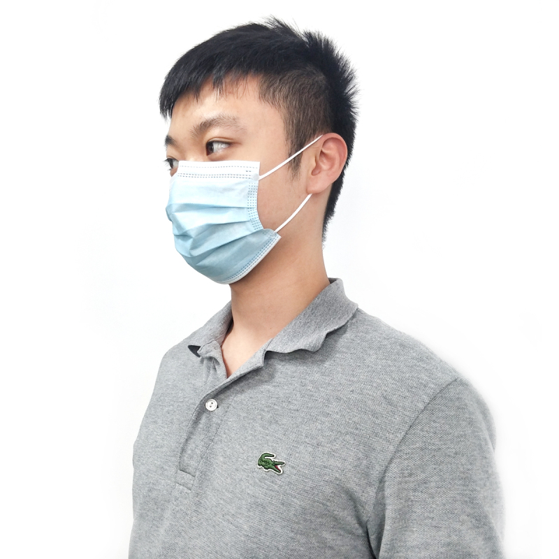 3 Layer Disposable Medical Masks Face Mask Breathable Mouth Cover Muffle for Dust / Virus Protection Medical Mask