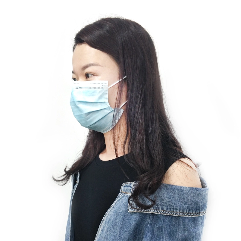 3 Layer Disposable Medical Masks Face Mask Breathable Mouth Cover Muffle for Dust / Virus Protection Medical Mask