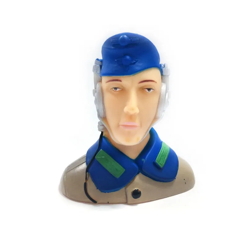 1/6 Scale Pilots Figures with Headset L68*W41*H70mm