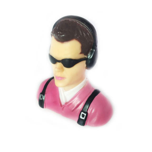 1/6 Scale Pilots Figure with Glass L66*W39*H70mm,Pilot