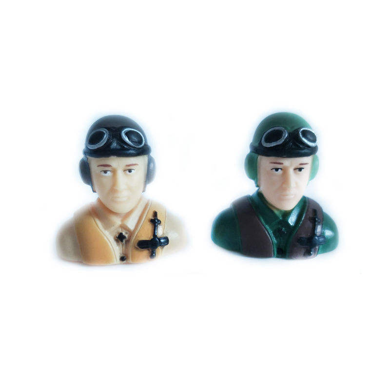 1/9 Scale Pilots Figures L40*W23*H39mm