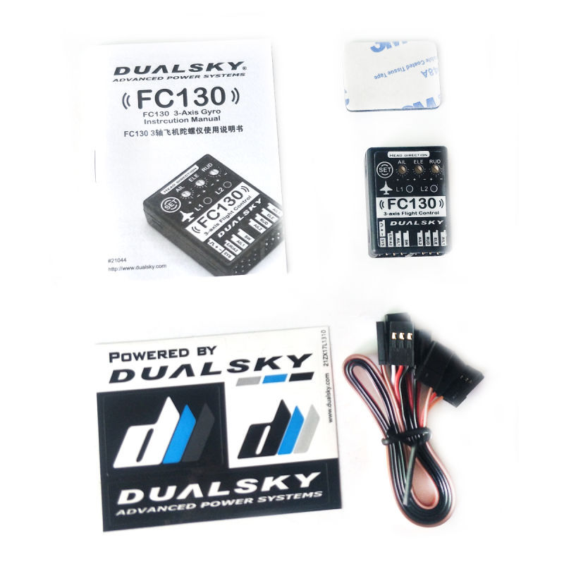 DualSKY FC130 Mems 3-Axis Gyro Flight Control