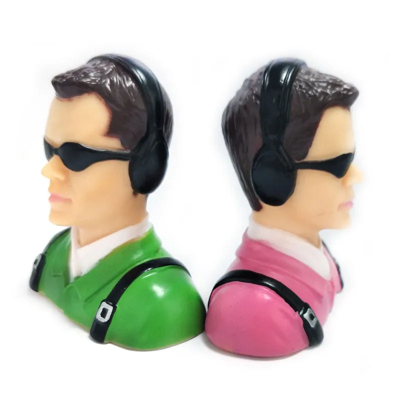1/6 Scale Pilots Figure with Glass L66*W39*H70mm