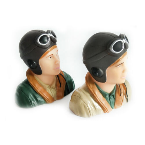 1/9 Scale WWII Pilots Figure L44*W23*H40mm