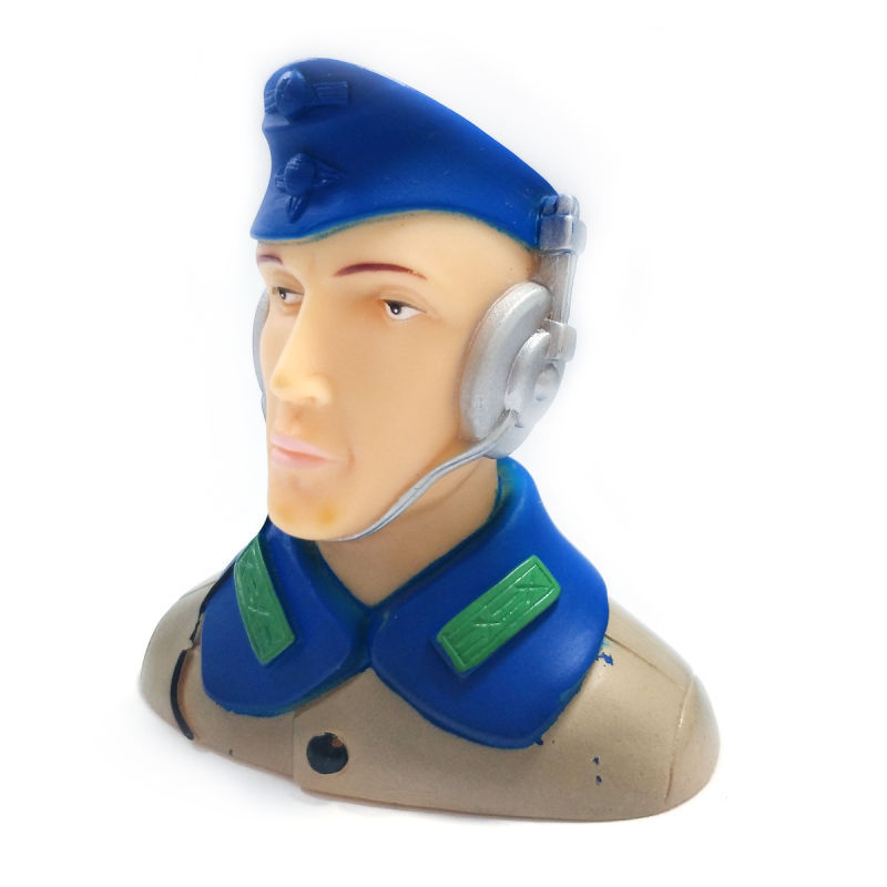 1/6 Scale Pilots Figures with Headset L68*W41*H70mm