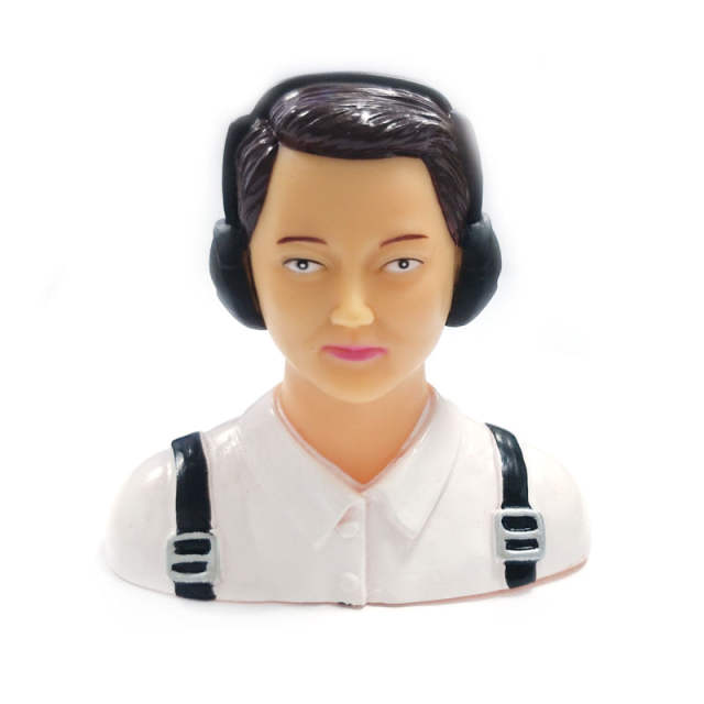 1/6 Scale Civil Pilots Figure L70*W36*H72mm,Pilot