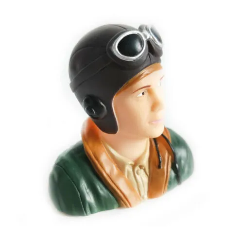 1/9 Scale WWII Pilots Figure L44*W23*H40mm