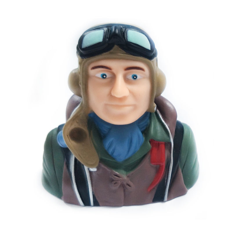 1/6 Scale WW2 Pilots Figure L76*W42*H75mm,Pilot