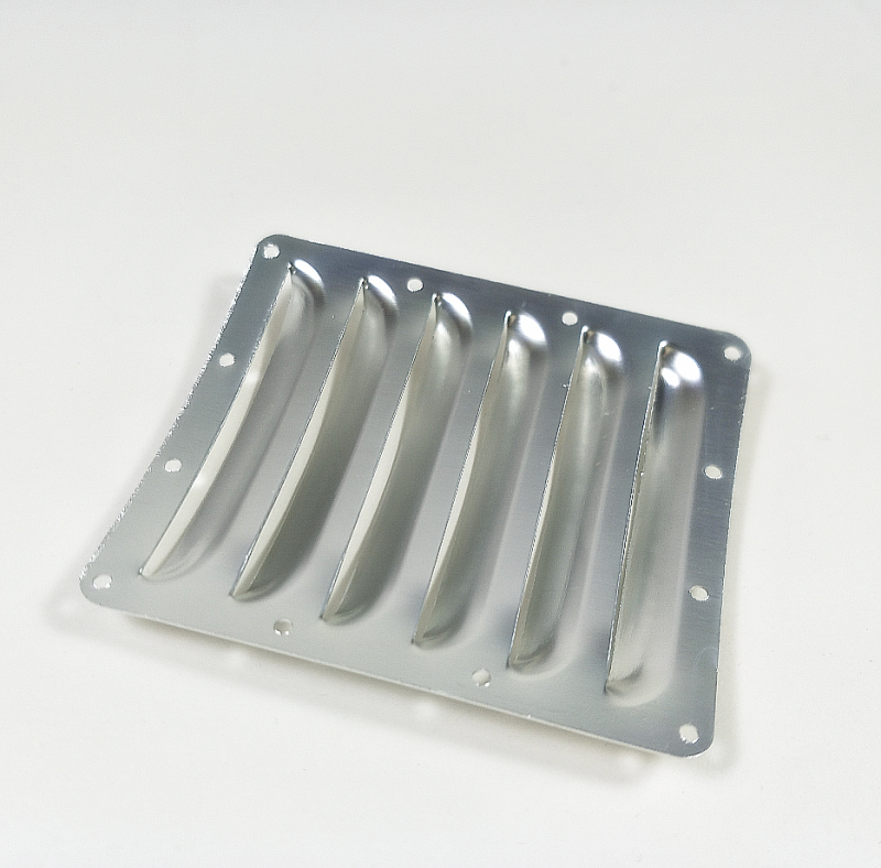 Aluminum Cooling Fin Vents for Airplane Cowl