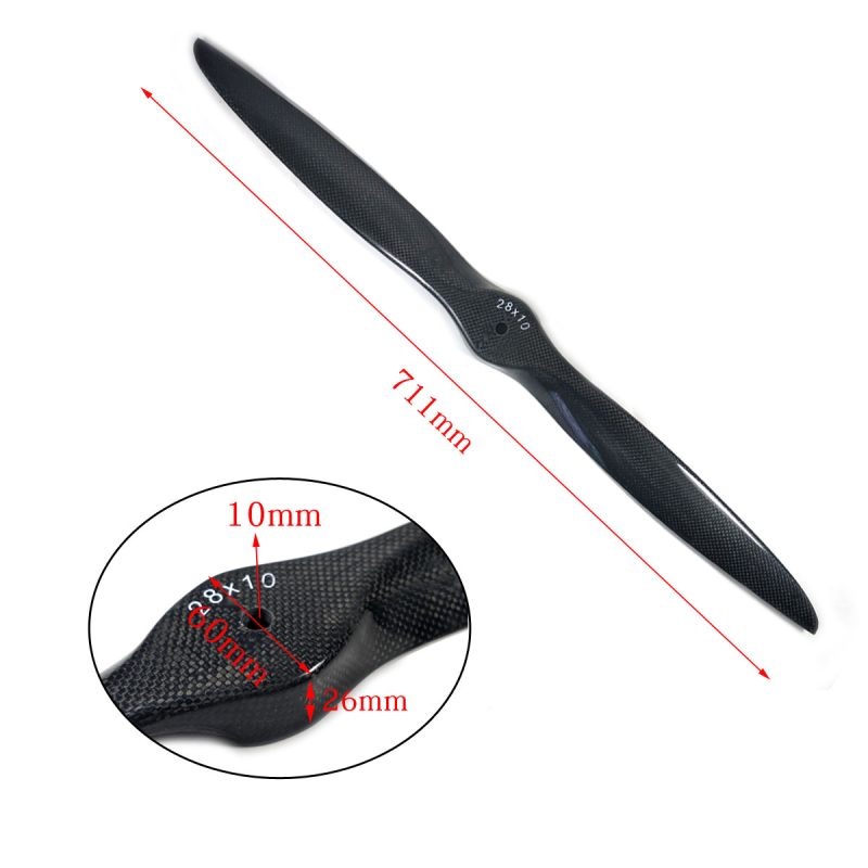 ZYHOBBY 22inch to 32 inch Cabon Fiber Covered Propeller