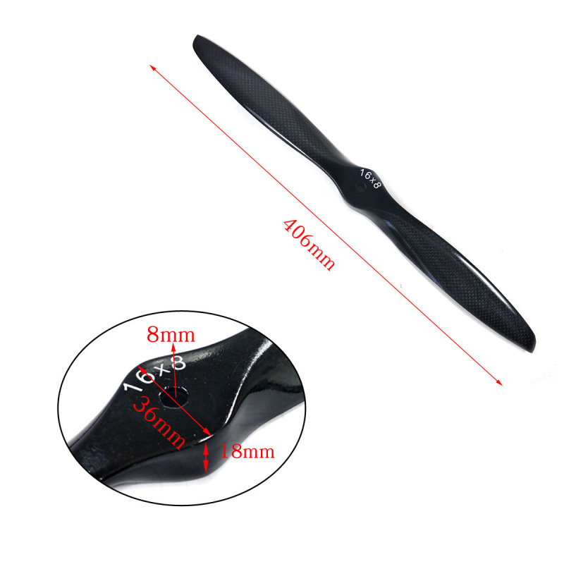 ZYHOBBY 16inch to 20 inch Cabon Fiber Covered Propeller