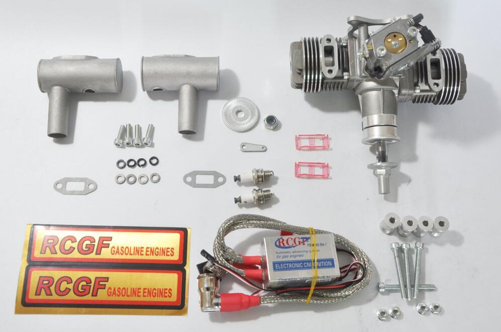 RCGF 60cc Dual / Twin Cylinder Petrol / Gasoline Engine