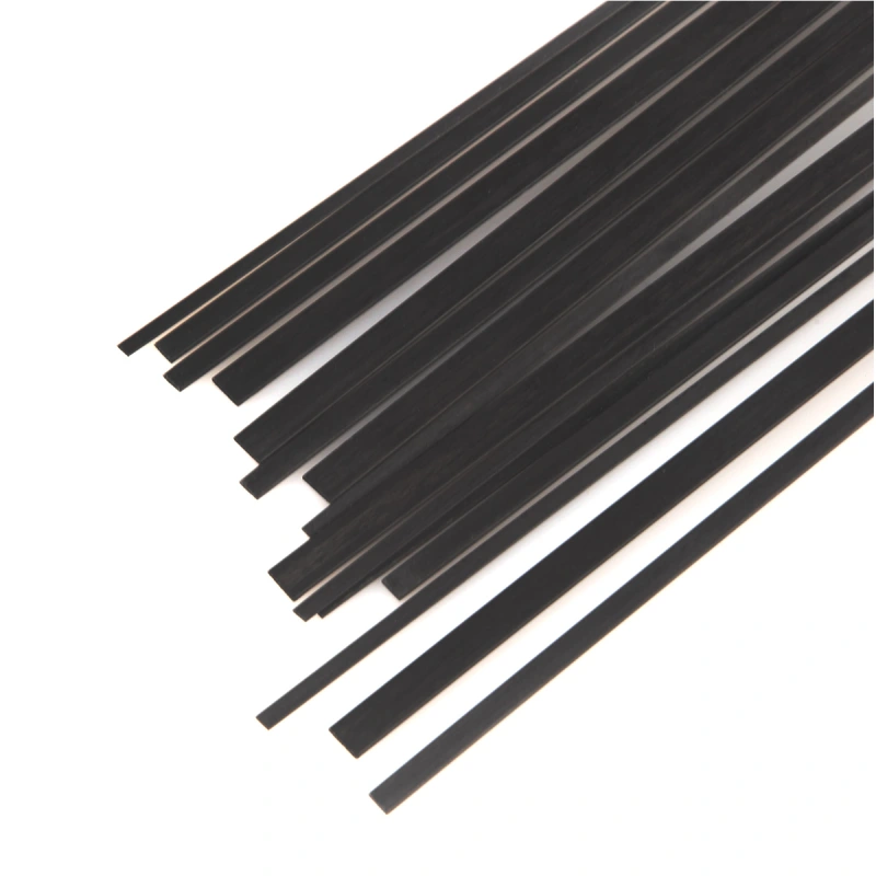 10pcs lot Length 500mm Carbon Fiber Strips