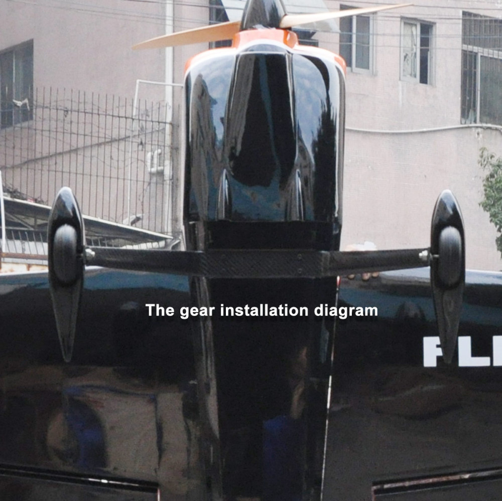3K Carbon Fiber Landing Gear for YAK 100cc