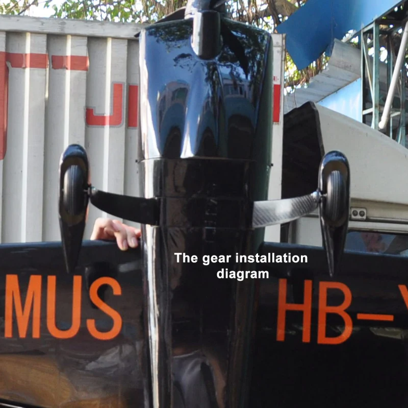 Carbon Fiber Landing Gear for Extra 300# 20E 30E 70E 90E Aircraft