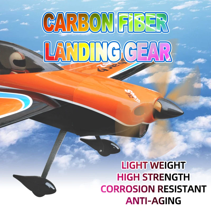 3K Carbon Fiber Landing Gear for YAK 250cc