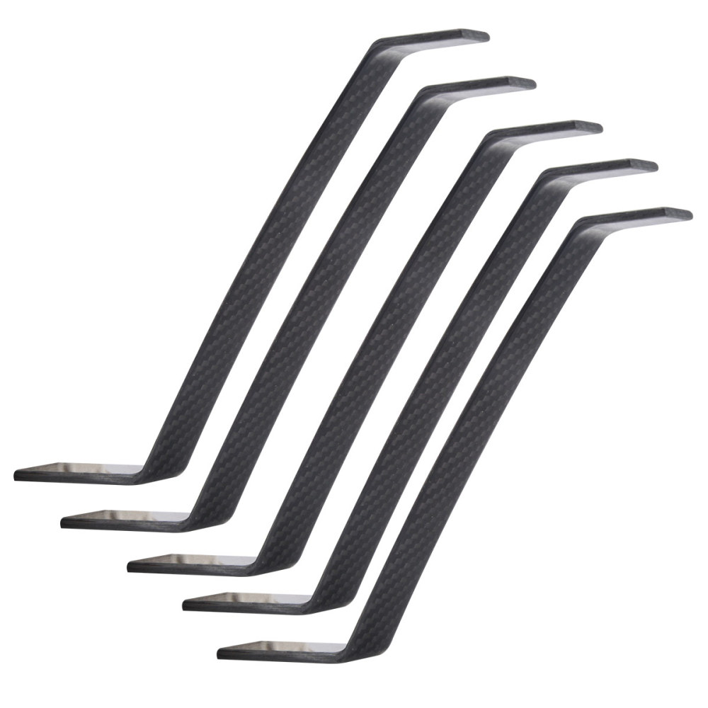 1pair 3K Carbon Fiber Split Landing Gear For 50E Airplane