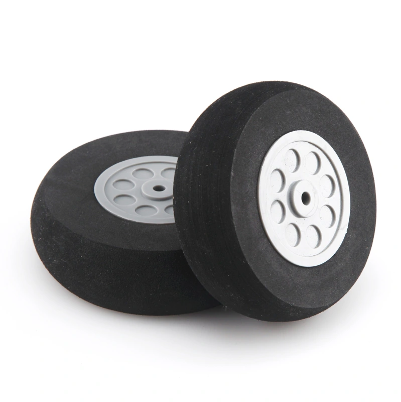 1 Pair Super Light Sponge Wheels with Nylon Hub -ZYHOBBY