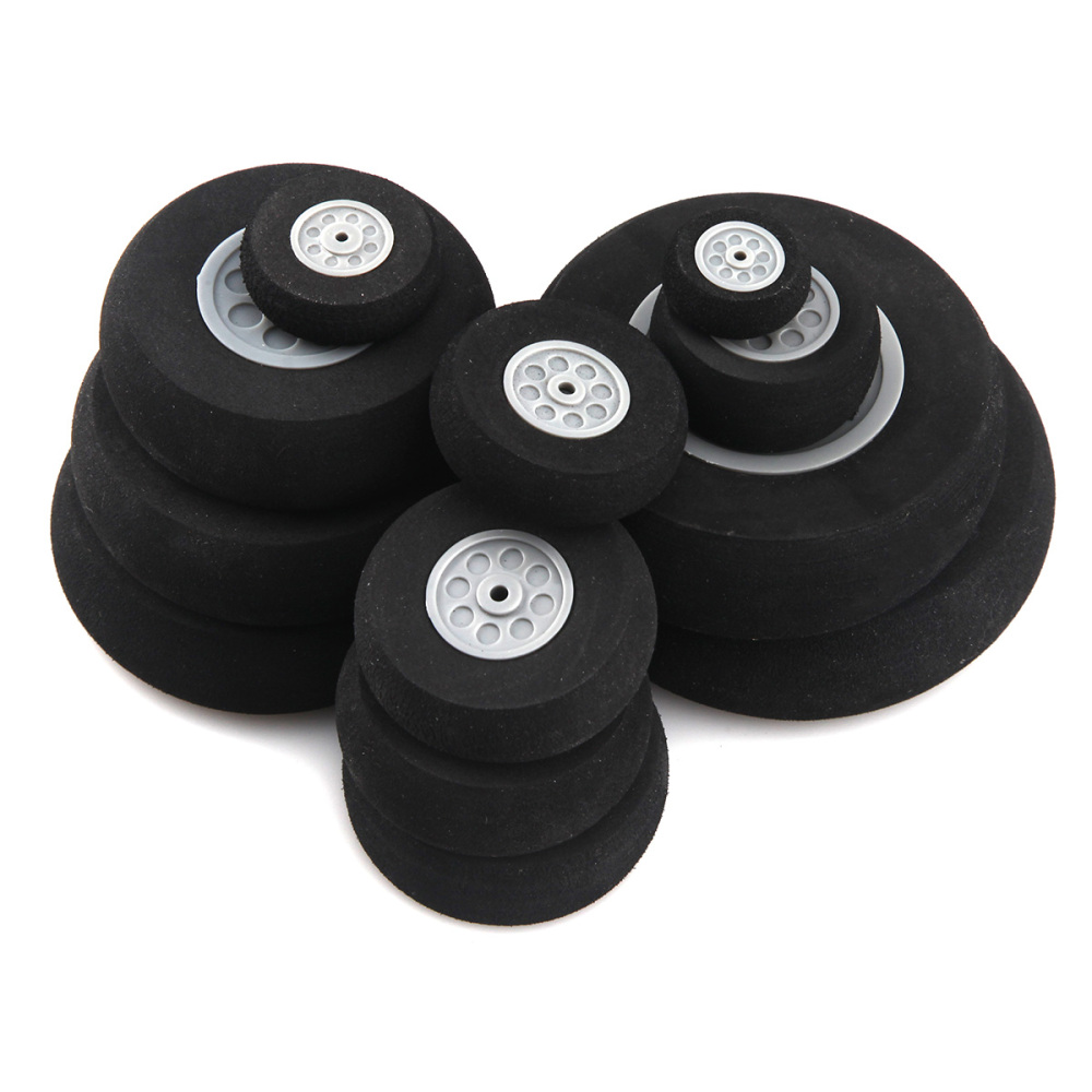 1 Pair Super Light Sponge Wheels with Nylon Hub -ZYHOBBY
