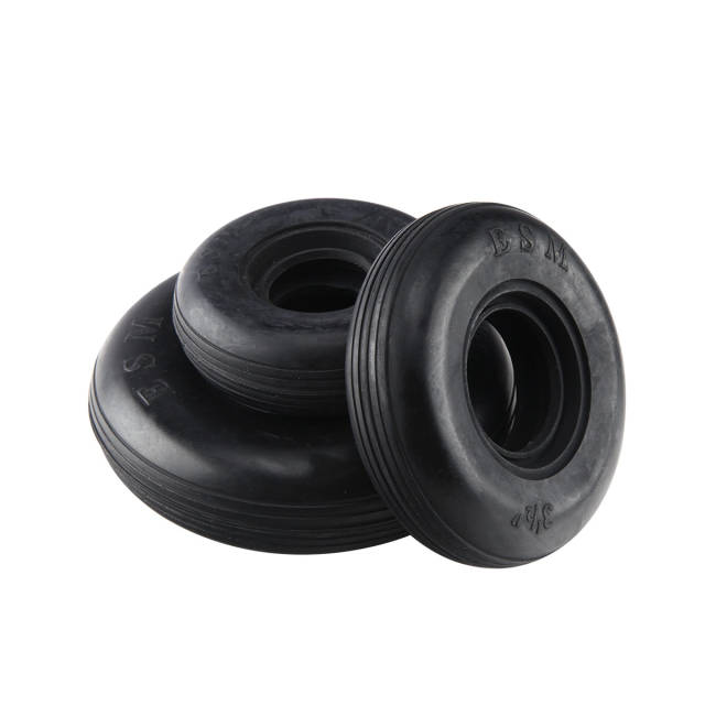 1 Pair 1.75~4.5inch Rubber Wheel Replacement Tire for RC Airplane
