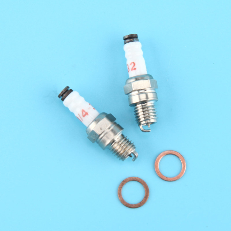 Rcexl ME-8 1/4-32 Iridium Spark Plug For Nitro Convert to Gasoline Engine