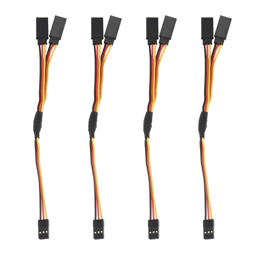 5pcs 150mm Y Style Servo Extension For Hitec Plug