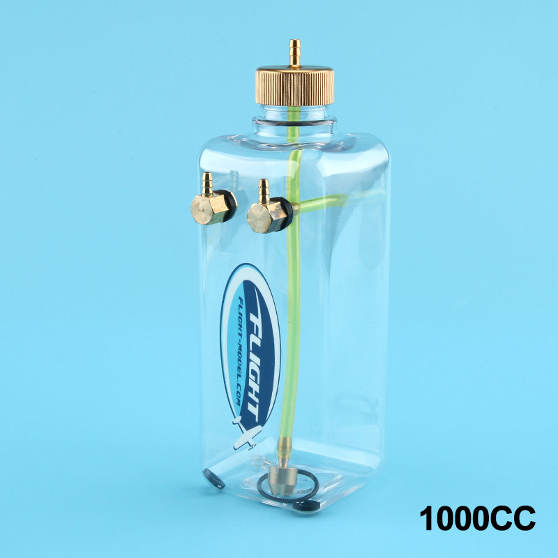 Flight Model RC Fuel Tank Transparent Plastic  260ML 360ML 500ML 1000ML