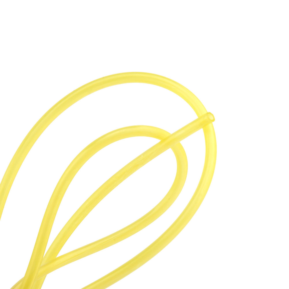 3.3 Feet (1 meter ) Fuel Line Hose For Gas Engine D4mm*D2.5mm Yellow Color Fuel Pipe