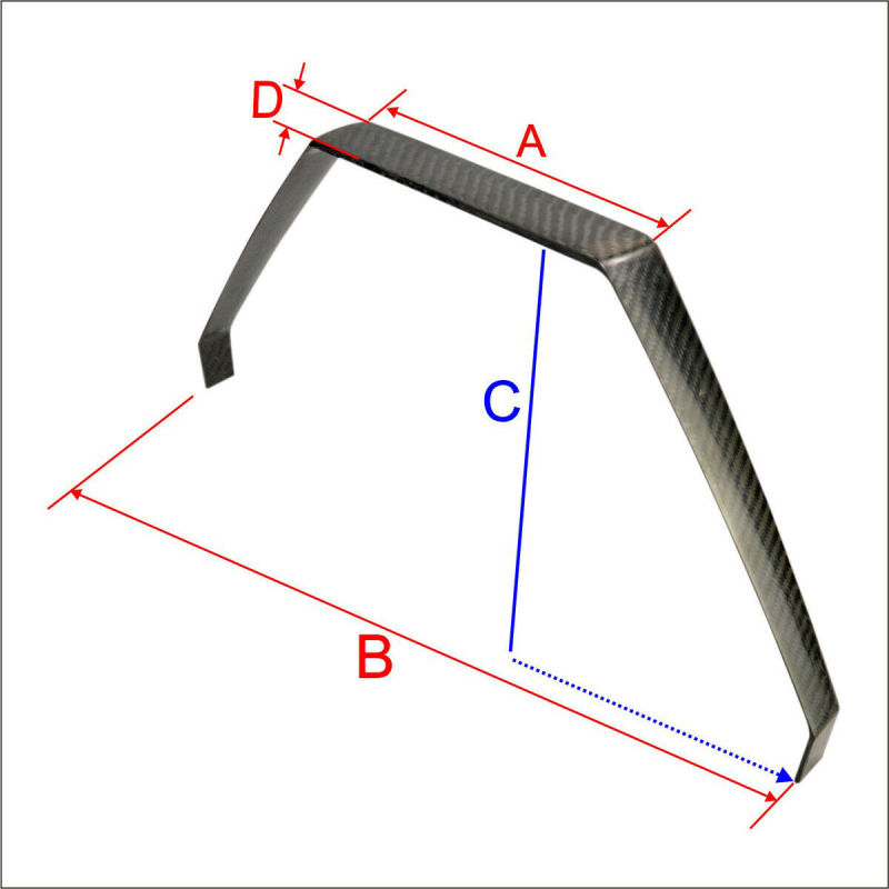 Extra260 Carbon Fiber Landing Gear for 26-35CC US Stock