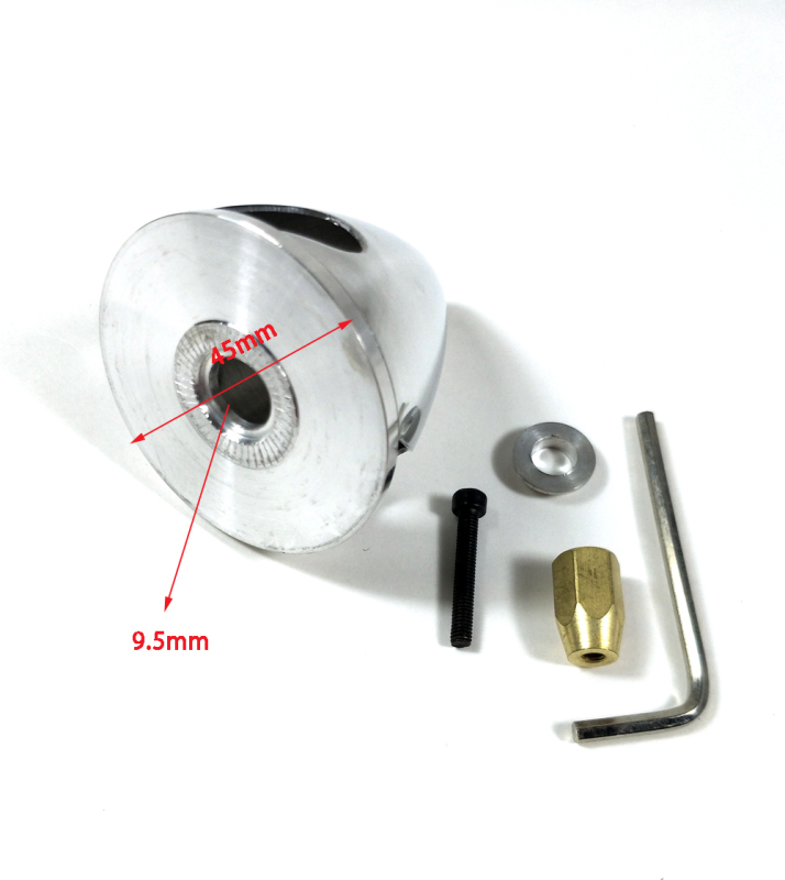 1.75inch / 3 Blades Aluminium Alloy  Propeller Spinners US stock