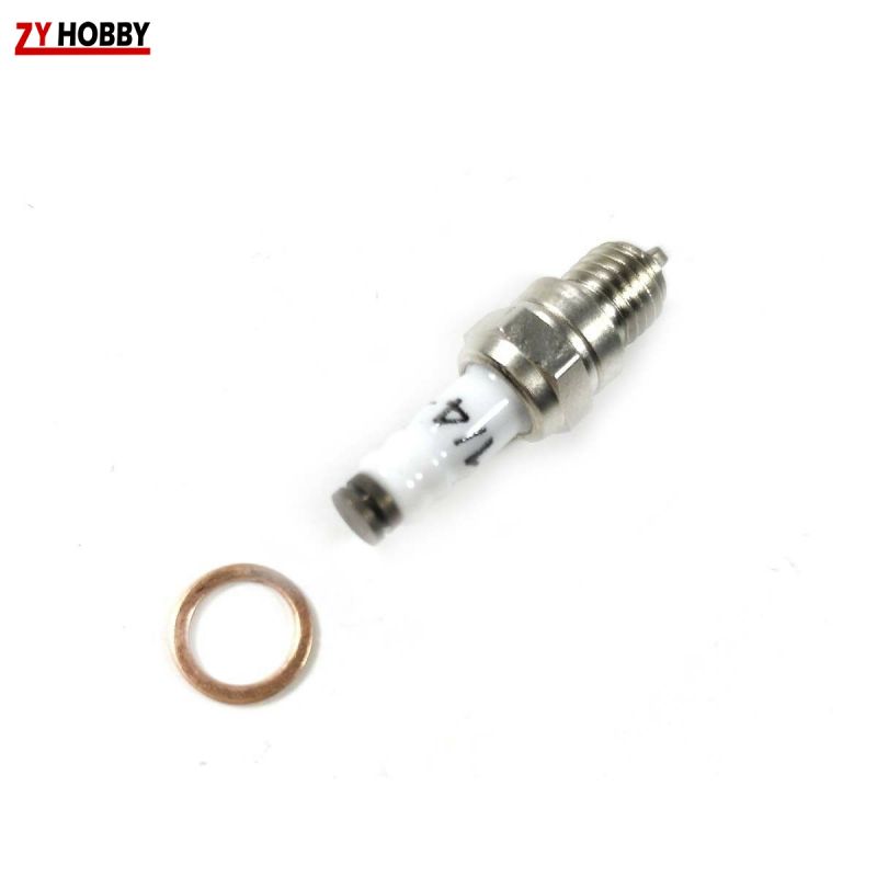 rcexl-1-4-32-spark-plug-for-ignition-nitro-engine-turned-gasoline-us-stock