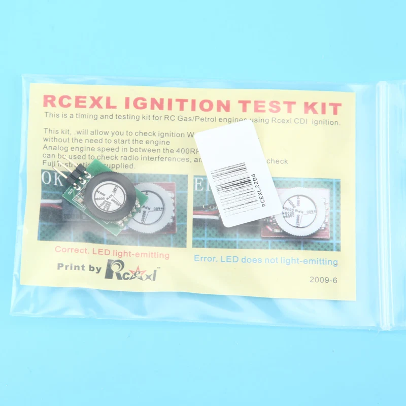 Rcexl Petrol Gas Engine CDI Ignition Tester Box Test Latest Update US stock