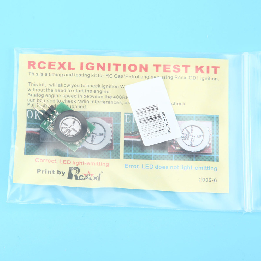 Rcexl Petrol Gas Engine CDI Ignition Tester Box Test Latest Update US stock