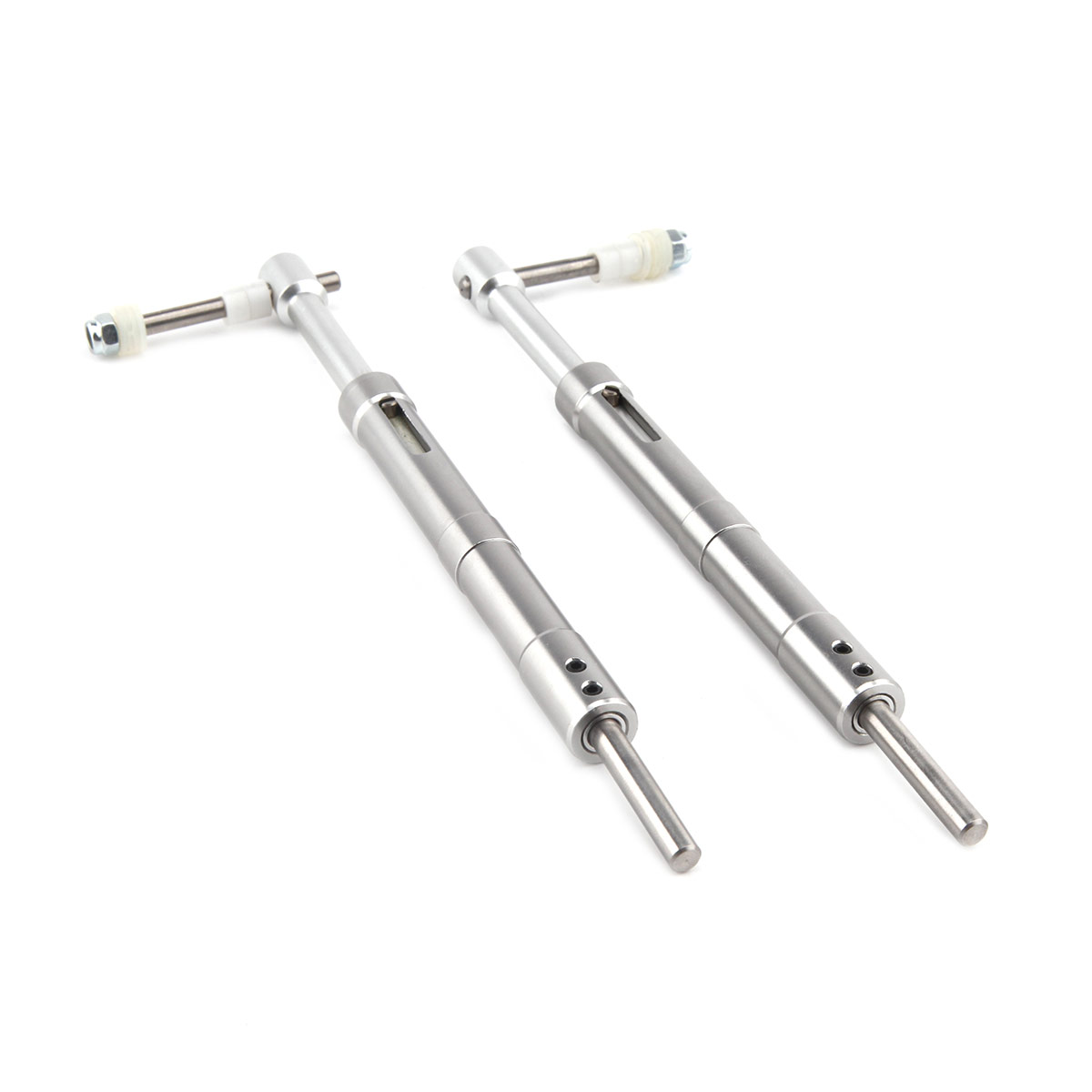 1 Set Di Carrello Di Atterraggio Antivibrante Per Carrello In Lega Per Aereo RC Con Ruota In Plastica PU - Foto 8