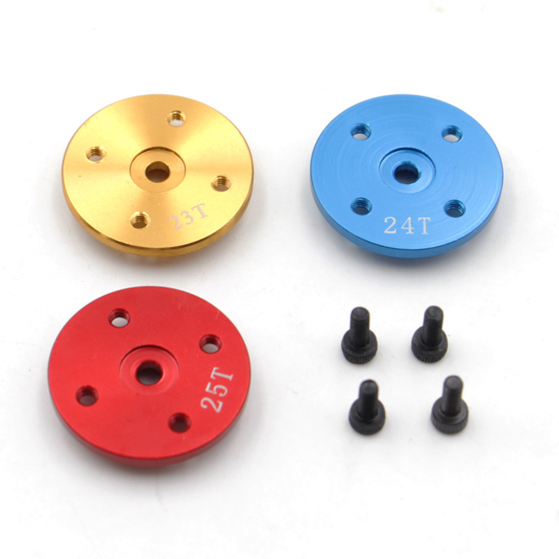 Metal steering Servo Arm CNC aluminum alloy disc 23/24/25T