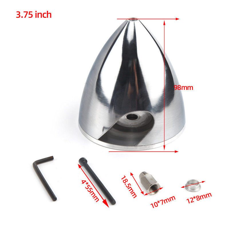 ZYHOBBY 3.75inch Aluminum Spinner for 2 Blade Propeller