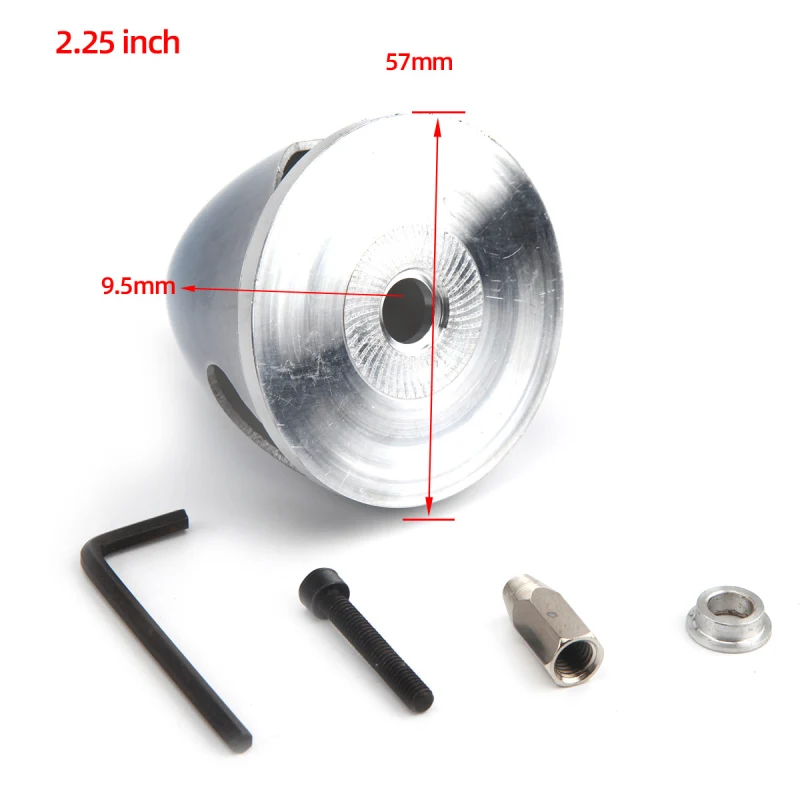 ZYHOBBY 2.25inch Aluminum Spinner for 3 Blade Propeller