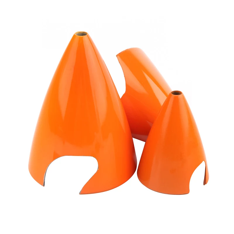 2.25inch 3inch 3.5inch Orange Cone Carbon Fiber Spinner