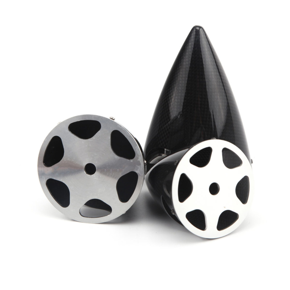 Best Cone Carbon Fiber Spinner W/ CNC Back Plate ( 3~6inch )