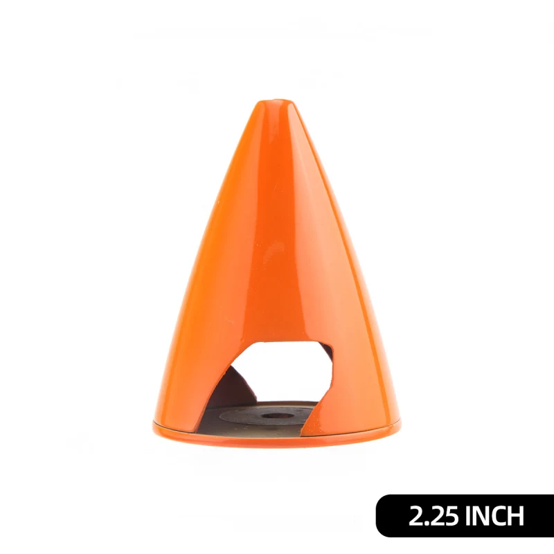 2.25inch 3inch 3.5inch Orange Cone Carbon Fiber Spinner