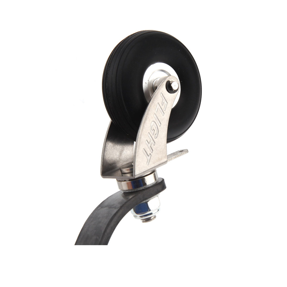 Carbon Fiber Tail Wheel A2 for 50-60CC Gas Airplane