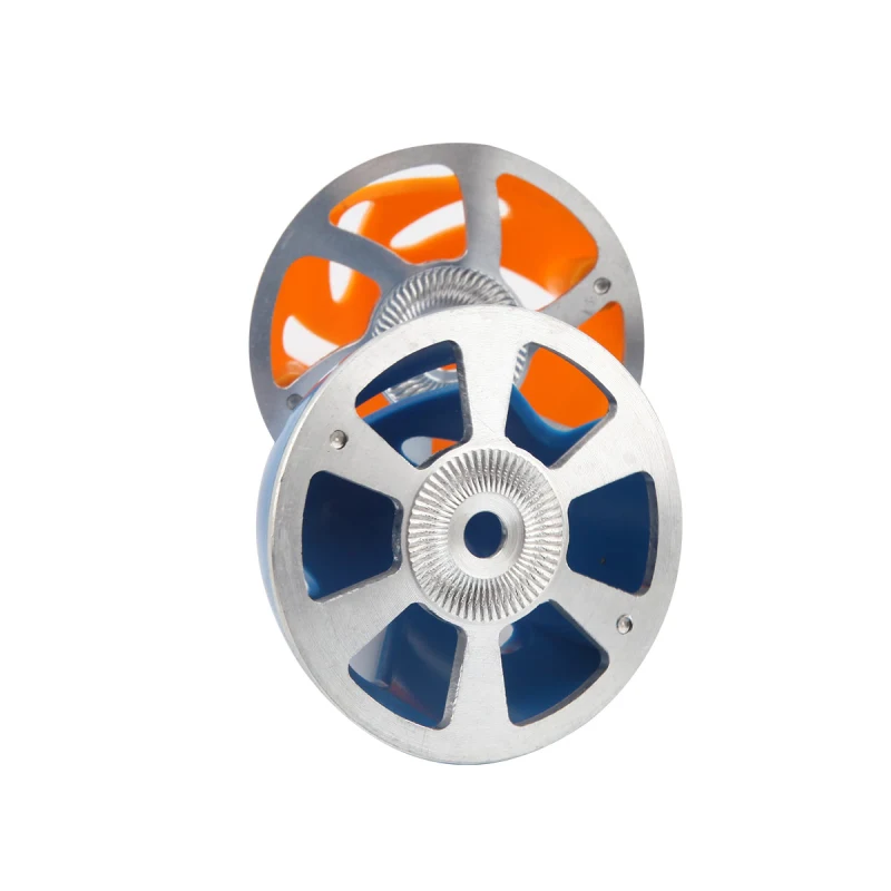 Engraved Plastic Propeller Spinner w/ Aluminum Back Plate [2 to 3.25 inch]