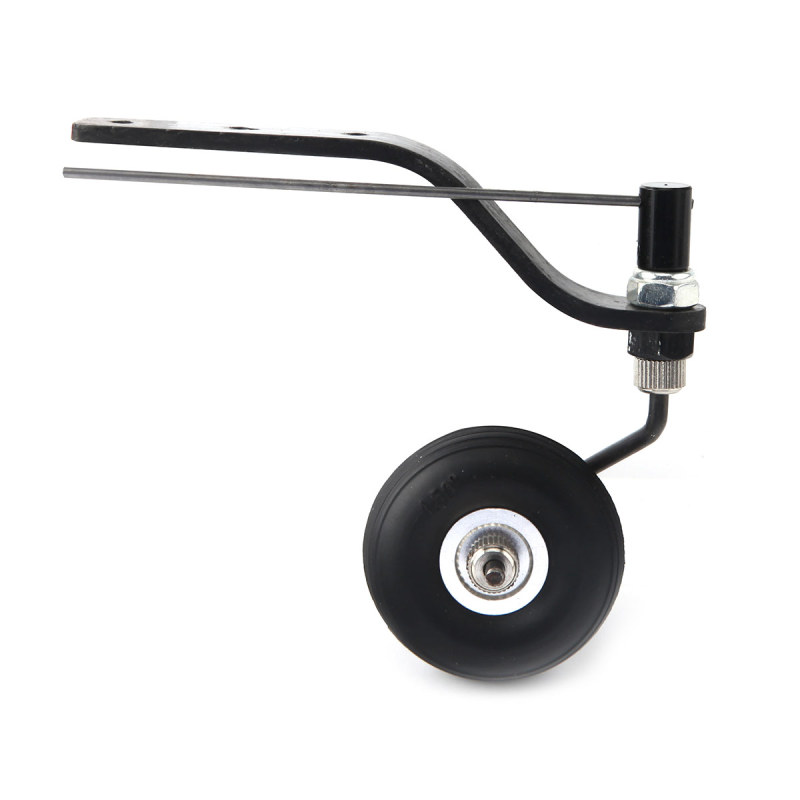 Carbon Fiber Tail Wheel kit A1 w/ 1.5inch PU Wheel for 30cc Plane