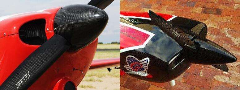 Falcon High Efficiency Gas Carbon Fiber Propeller 19x8 19x10