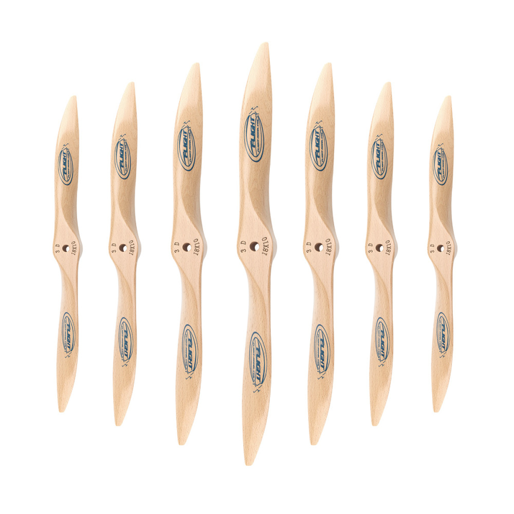 Flight Model 3D Wooden Propeller 16inch to 21inch for Choose