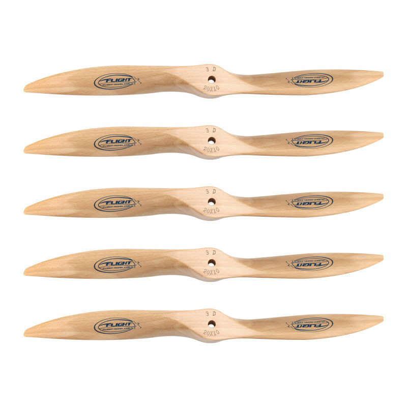 17 18 19 20 27inch 3D Push Wooden Propeller Prop for 3D Flying Plane