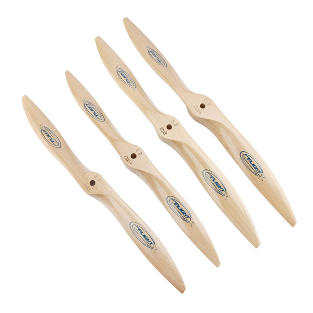 Flight Model 3D Wooden Propeller 16inch to 21inch for Choose