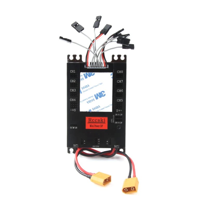 Rccskj E2102 Mini Servo Section Board w/ CDI and 8 Channels in