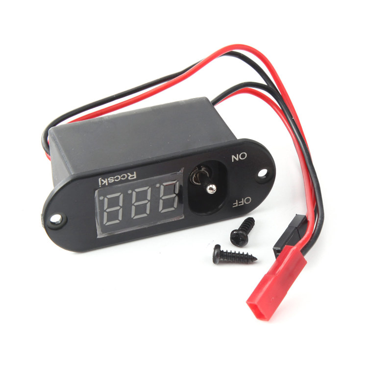 Build in 5A UBEC Digital Voltage Display Switch  -Rccskj